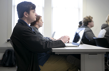 students in computer class