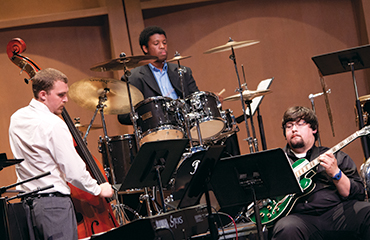 jazz band performing