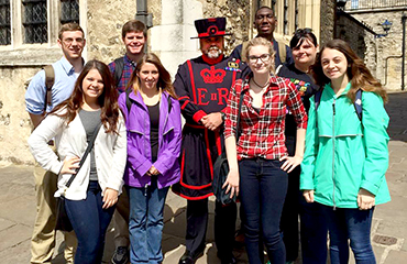 students in London