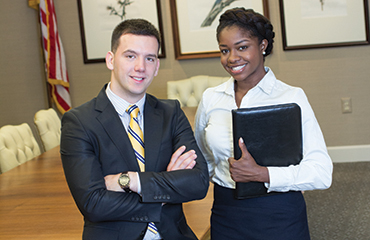 business students
